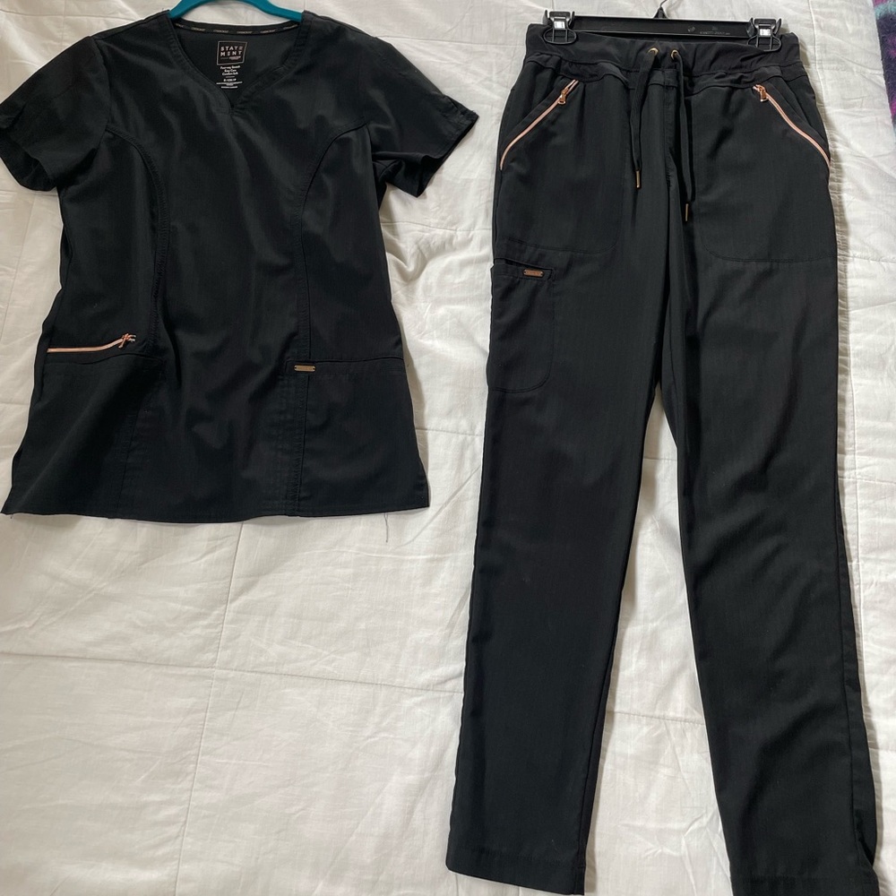 Black Cherokee Scrub Set